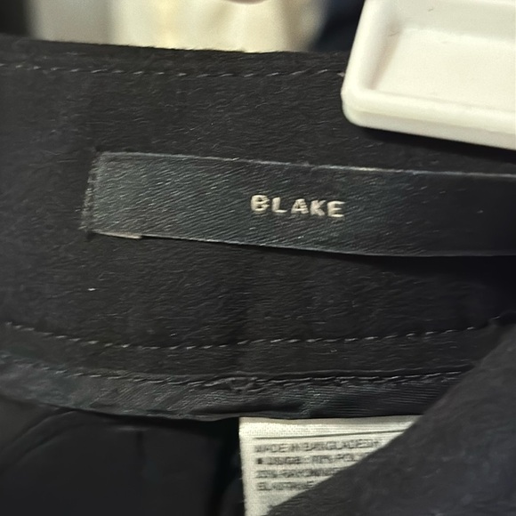 Banana Republic women’s Black Dress Pants Blake wide leg trouser pants size 4 P - Picture 3 of 9